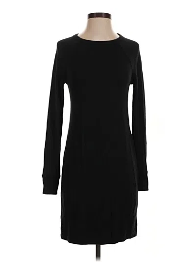 Pre-owned Lou & Grey Casual Dress In Black