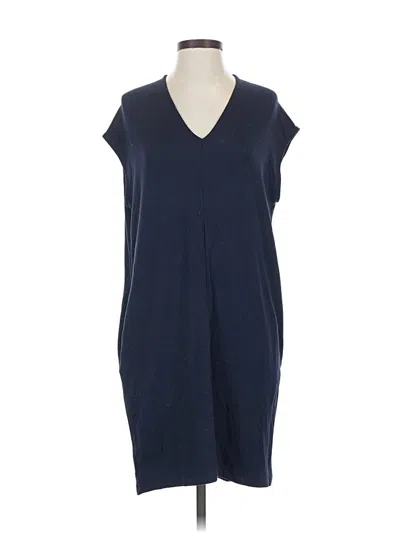 Pre-owned Lou & Grey Casual Dress In Blue