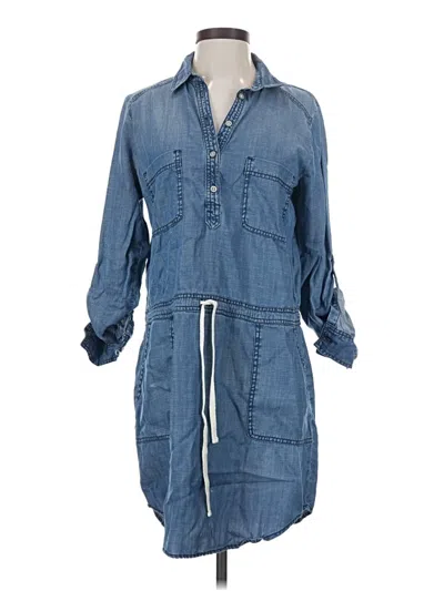 Pre-owned Lou & Grey Casual Dress In Blue