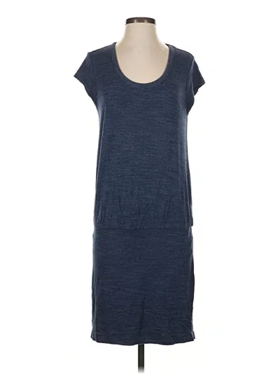 Pre-owned Lou & Grey Casual Dress In Blue