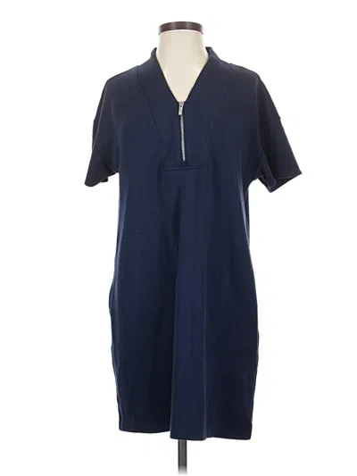 Pre-owned Lou & Grey Casual Dress In Blue