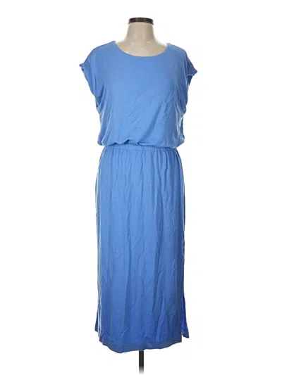 Pre-owned Lou & Grey Casual Dress In Blue