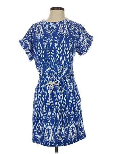 Pre-owned Lou & Grey Casual Dress In Blue