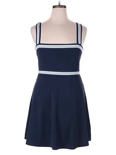Pre-owned Lou & Grey Casual Dress In Blue
