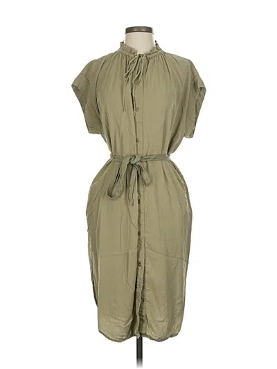 Pre-owned Lou & Grey Casual Dress In Brown