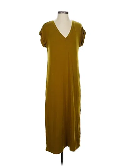Pre-owned Lou & Grey Casual Dress In Brown