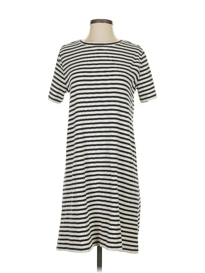 Pre-owned Lou & Grey Casual Dress In Gray