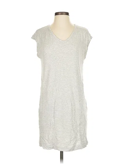Pre-owned Lou & Grey Casual Dress In Gray