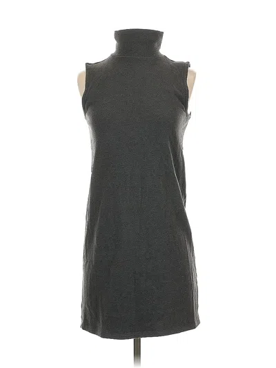 Pre-owned Lou & Grey Casual Dress In Gray