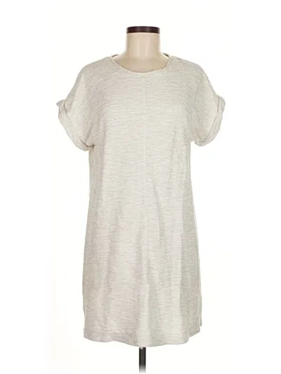 Pre-owned Lou & Grey Casual Dress In Gray