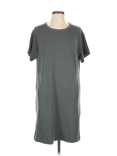 Pre-owned Lou & Grey Casual Dress In Gray