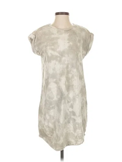 Pre-owned Lou & Grey Casual Dress In Gray