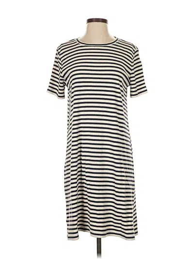 Pre-owned Lou & Grey Casual Dress In Gray