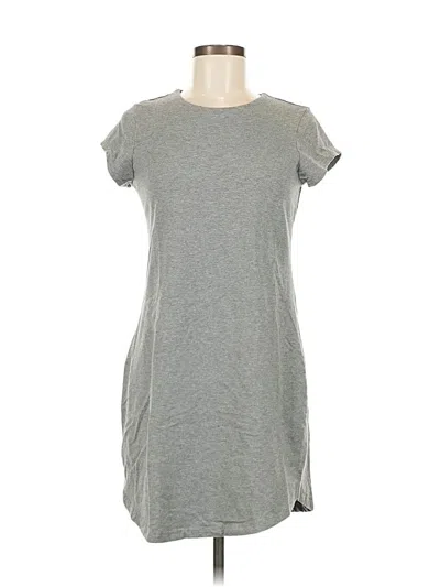 Pre-owned Lou & Grey Casual Dress In Gray