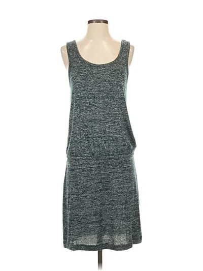 Pre-owned Lou & Grey Casual Dress In Gray