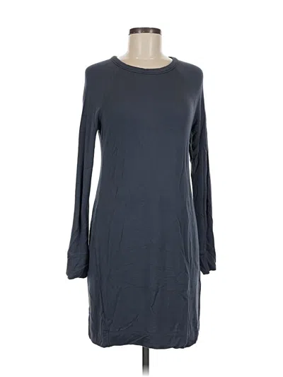 Pre-owned Lou & Grey Casual Dress In Gray