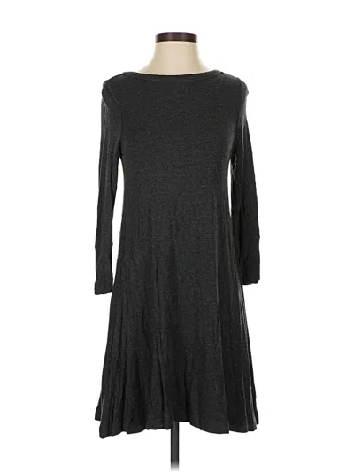 Pre-owned Lou & Grey Casual Dress In Gray