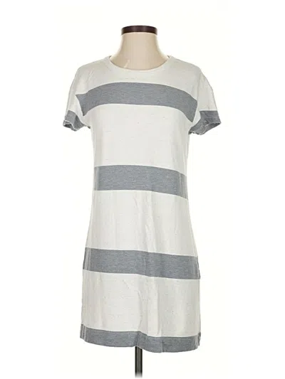 Pre-owned Lou & Grey Casual Dress In Gray