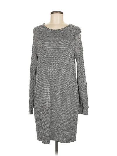 Pre-owned Lou & Grey Casual Dress In Gray