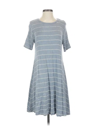 Pre-owned Lou & Grey Casual Dress In Gray