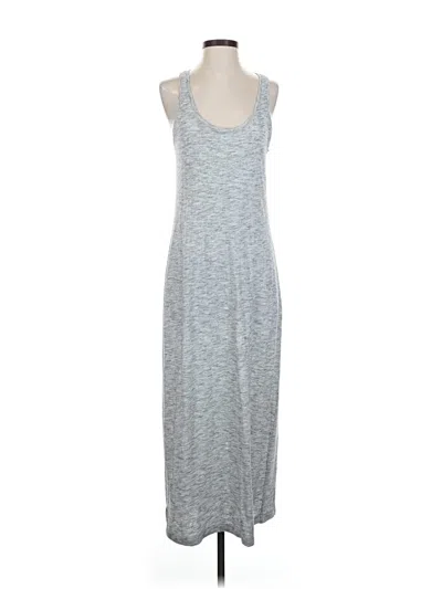 Pre-owned Lou & Grey Casual Dress In Gray