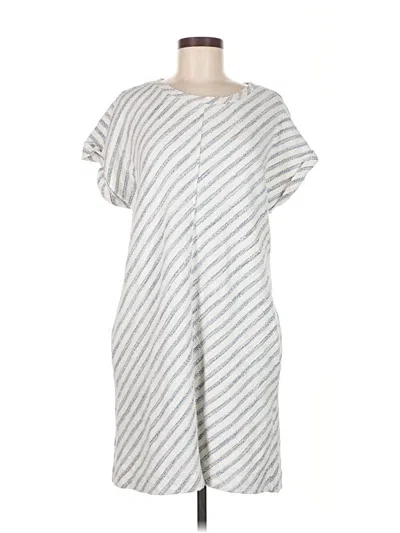 Pre-owned Lou & Grey Casual Dress In Gray