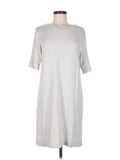 Pre-owned Lou & Grey Casual Dress In Gray