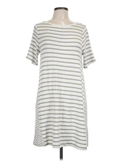 Pre-owned Lou & Grey Casual Dress In Gray