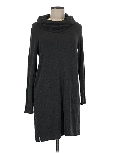 Pre-owned Lou & Grey Casual Dress In Gray