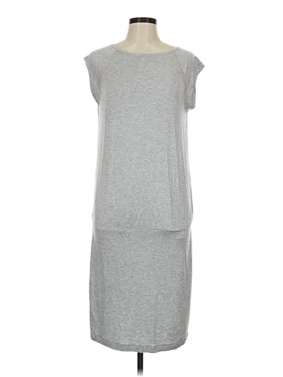 Pre-owned Lou & Grey Casual Dress In Gray