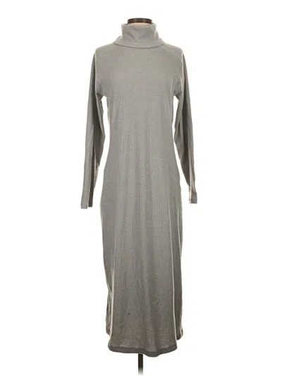 Pre-owned Lou & Grey Casual Dress In Gray