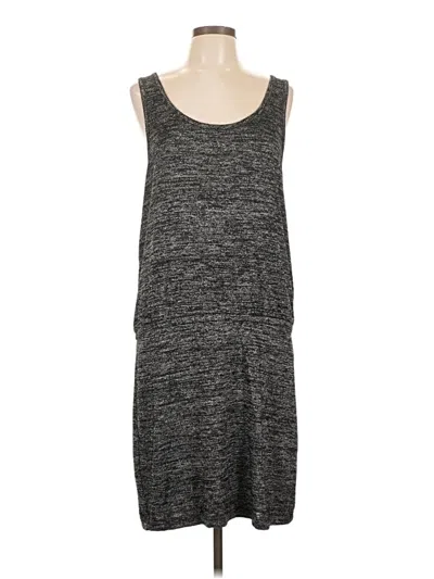 Pre-owned Lou & Grey Casual Dress In Gray