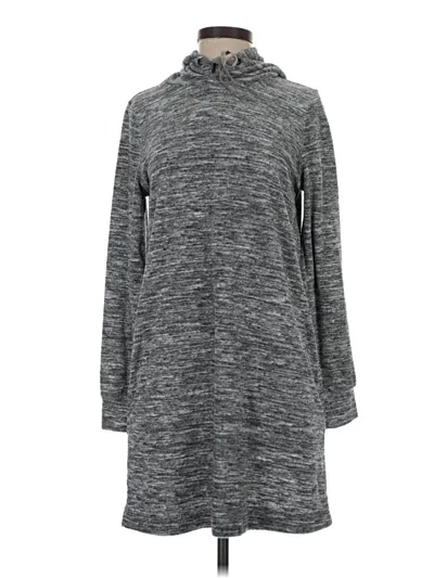 Pre-owned Lou & Grey Casual Dress In Gray