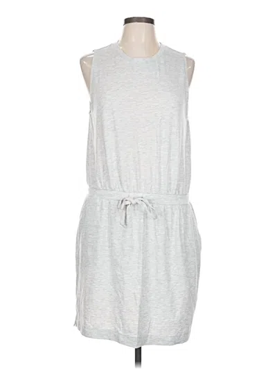 Pre-owned Lou & Grey Casual Dress In Gray
