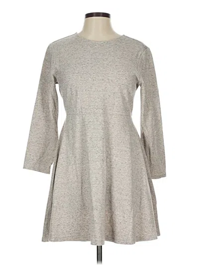 Pre-owned Lou & Grey Casual Dress In Gray