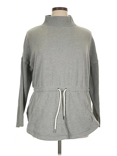 Pre-owned Lou & Grey Casual Dress In Gray