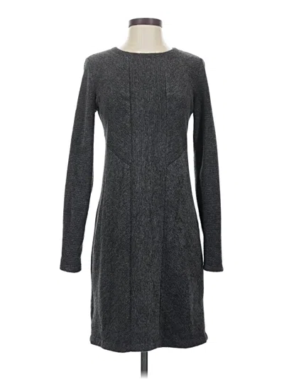 Pre-owned Lou & Grey Casual Dress In Gray