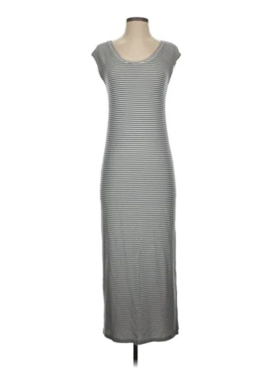 Pre-owned Lou & Grey Casual Dress In Gray
