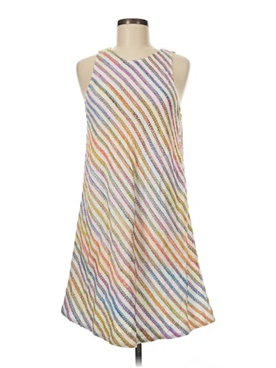 Pre-owned Lou & Grey Casual Dress In Gray