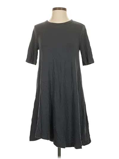 Pre-owned Lou & Grey Casual Dress In Gray