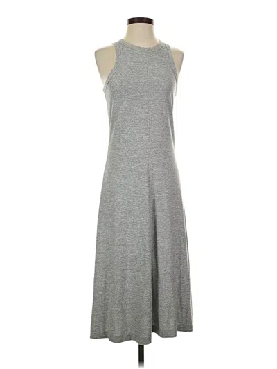 Pre-owned Lou & Grey Casual Dress In Gray