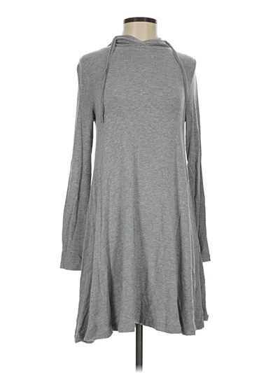 Pre-owned Lou & Grey Casual Dress In Gray