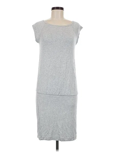 Pre-owned Lou & Grey Casual Dress In Gray