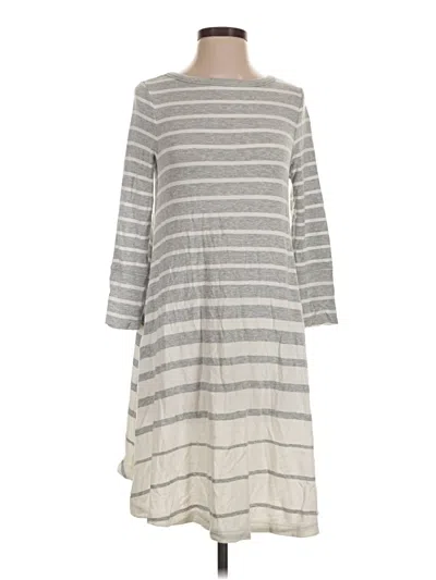 Pre-owned Lou & Grey Casual Dress In Gray
