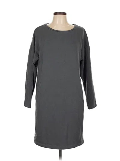 Pre-owned Lou & Grey Casual Dress In Gray