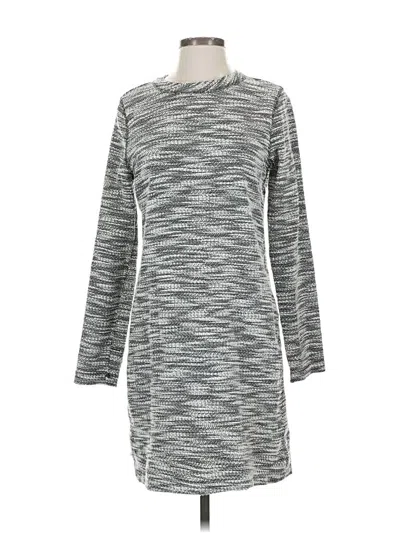 Pre-owned Lou & Grey Casual Dress In Gray