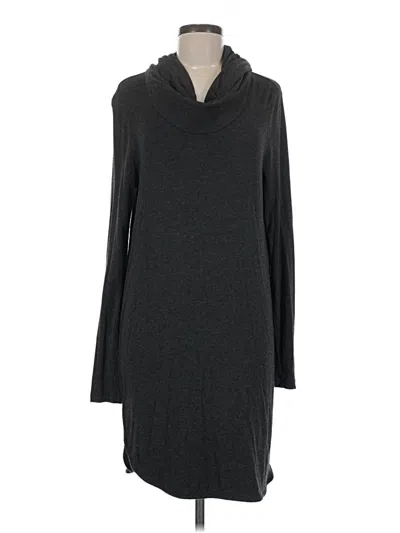 Pre-owned Lou & Grey Casual Dress In Gray