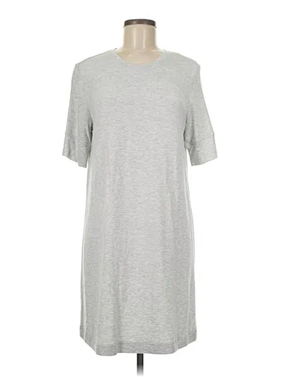Pre-owned Lou & Grey Casual Dress In Gray