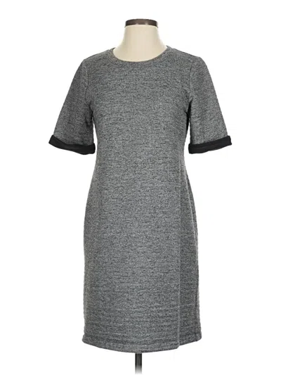 Pre-owned Lou & Grey Casual Dress In Gray