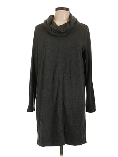 Pre-owned Lou & Grey Casual Dress In Gray